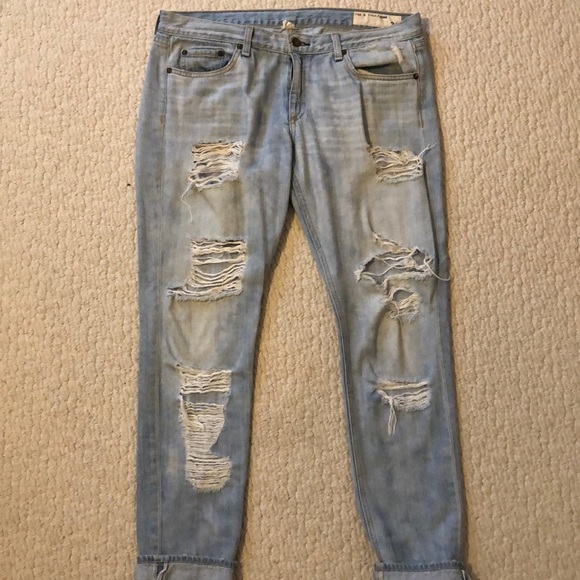 rag & bone boyfriend jeans. Size 30 - Picture 3 of 6